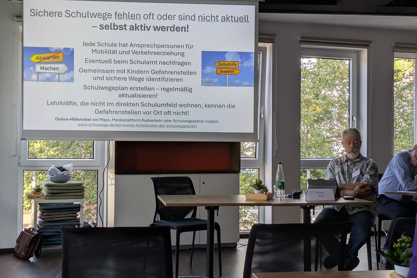 Informationen und eine lebendige Diskussion