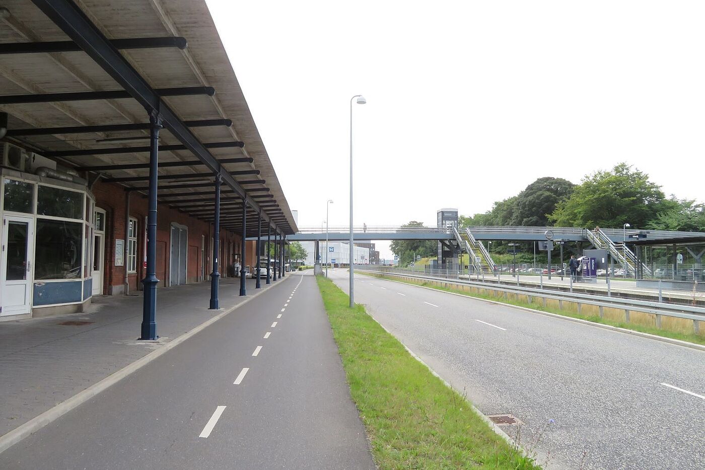 Viborg, Bahnhof, Gleis 1