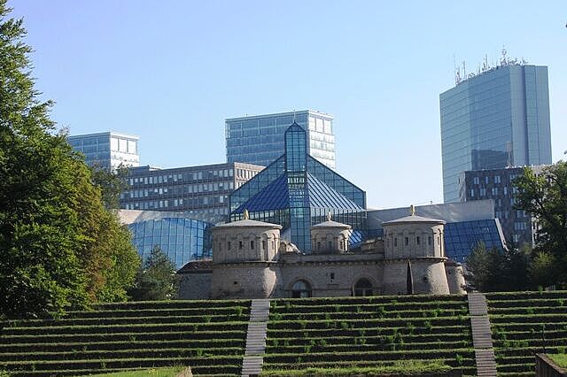 Das Museumsgebäude von Fort Thüngen