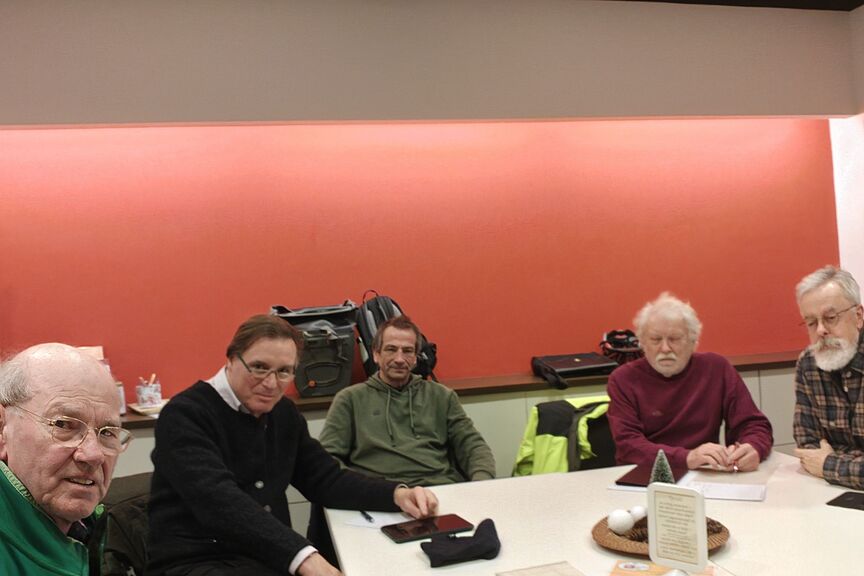 Mitglieder der AG Radverkehr beim Austausch Mitglieder der AG Radverkehr beim Austausch