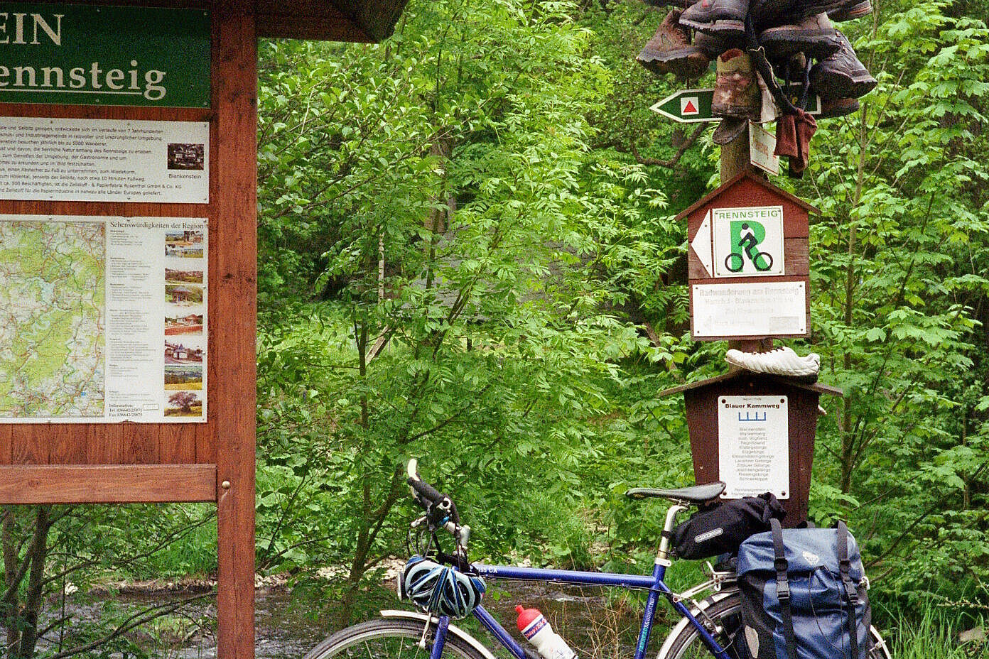 Blankenstein am Ende des Rennsteigs